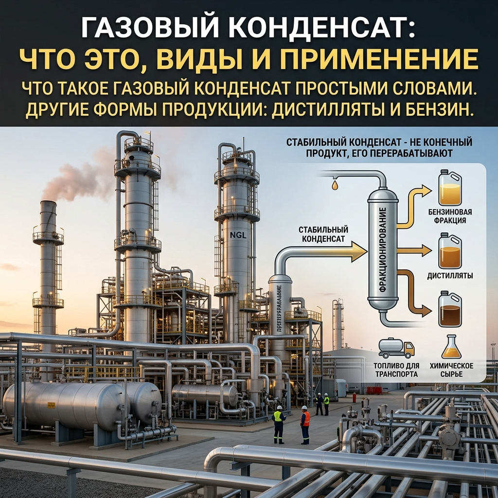 Стабильный газовый конденсат
